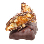 Chocolate Hazelnut Toffee Cut- Designer Chocolate Shop