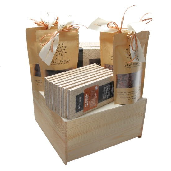 Wooden Gift Box - Designer Chocolate Shop